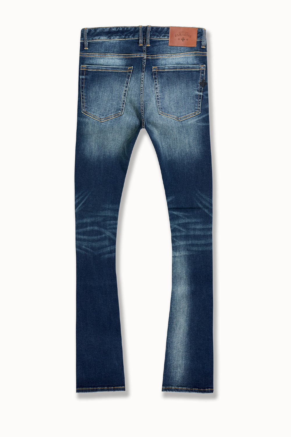 See You in Paradise Super Skinny Stacked First Class Denim