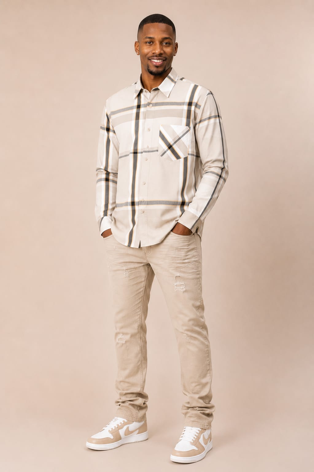 Makobi "Mancini" Twill Jeans