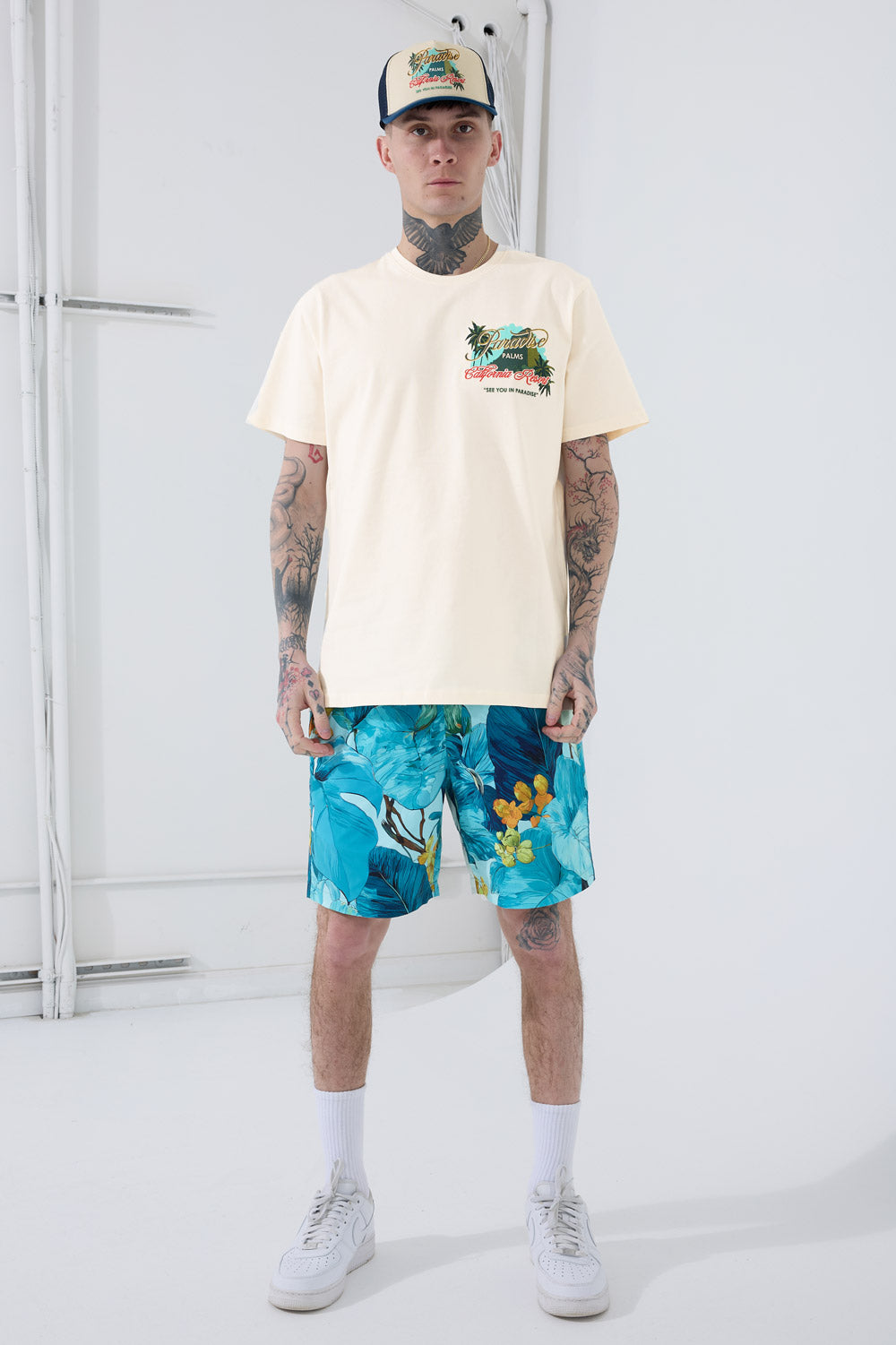 See You In Paradise Palm Shorts & T-Shirt