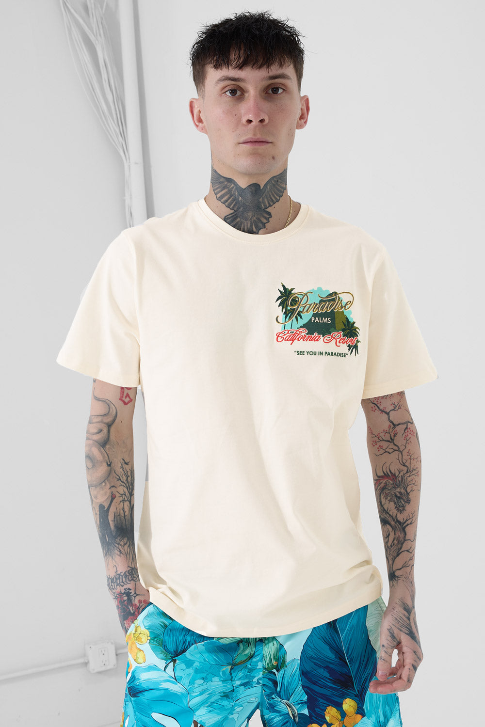See You In Paradise Palm Shorts & T-Shirt