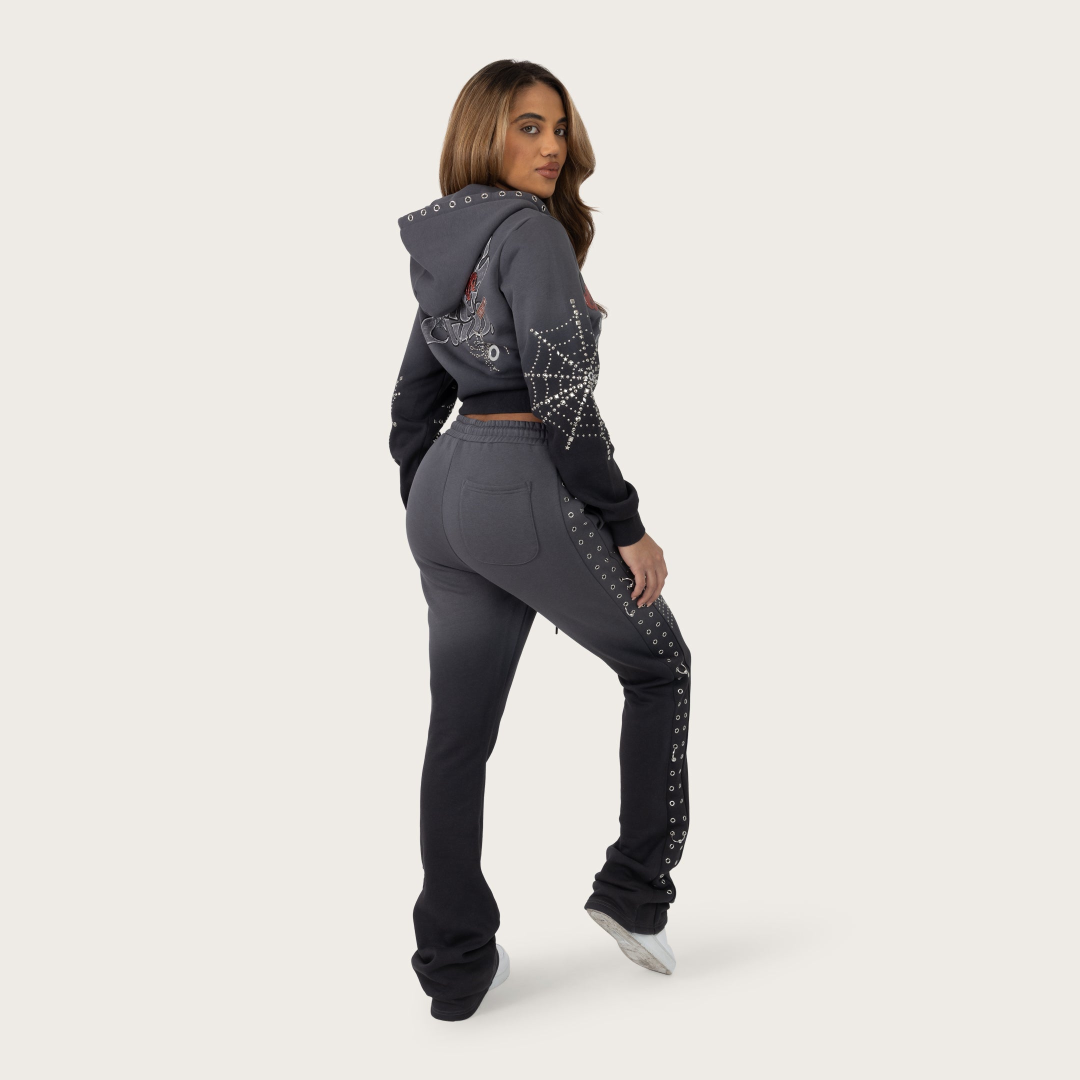 Smoke Rise Women's "No Rules Club" Patched Jogger Set