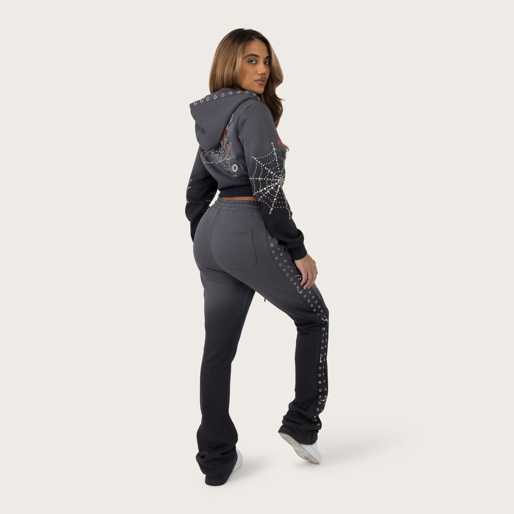 Smoke Rise Women's "No Rules Club" Patched Jogger Set