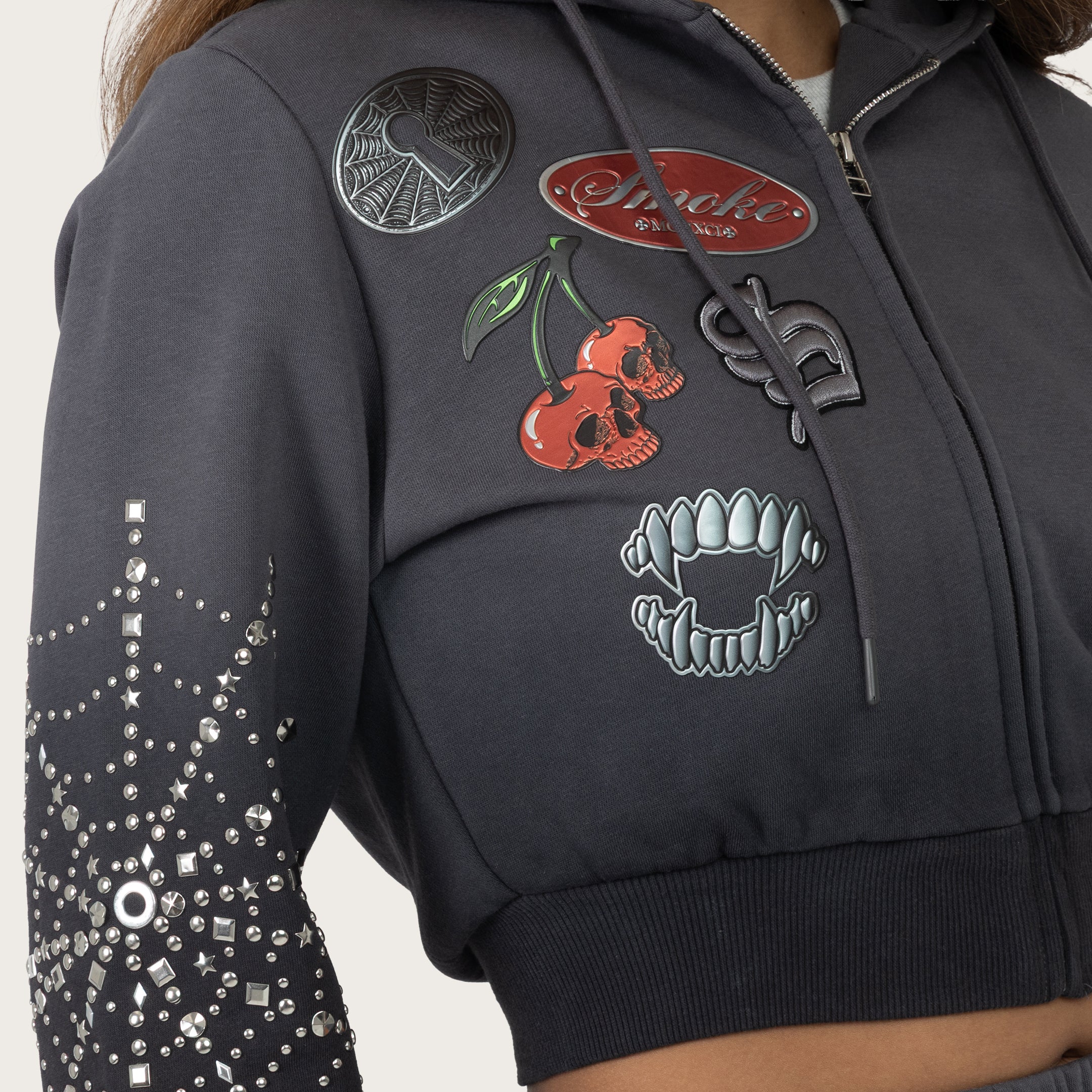 Smoke Rise Women's "No Rules Club" Patched Jogger Set