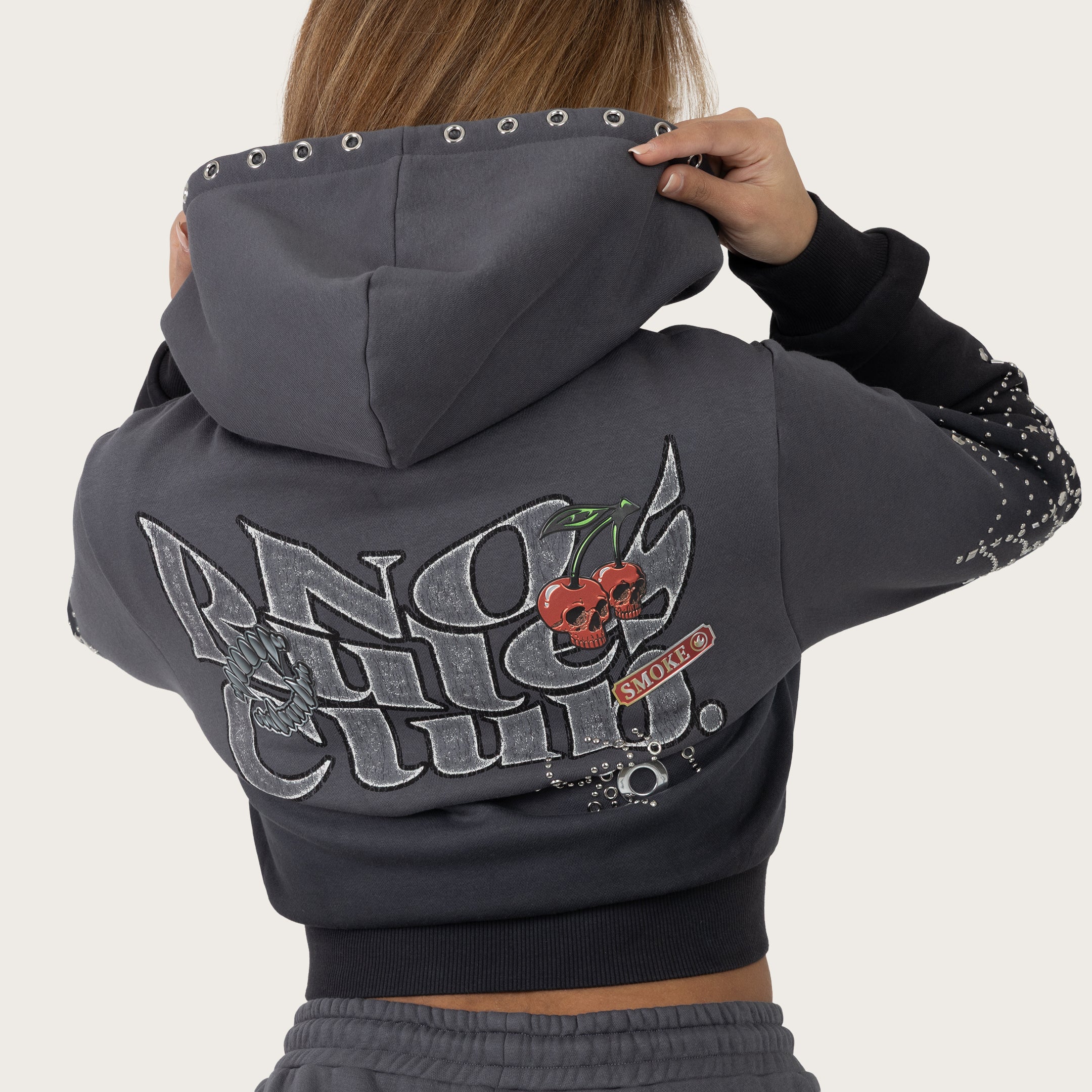 Smoke Rise Women's "No Rules Club" Patched Jogger Set