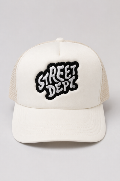 Street Dept Wavy Print Trucker Hat