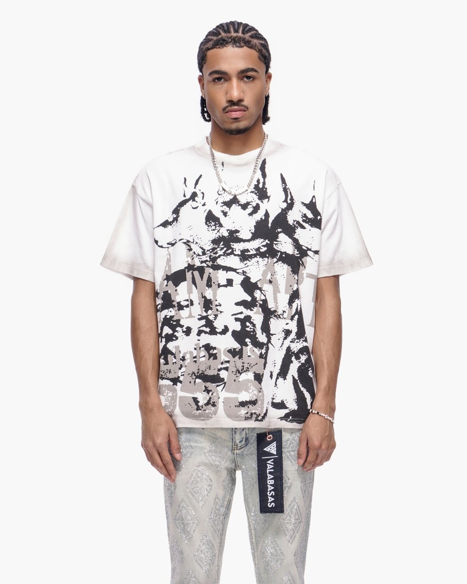 Valabasas Art Tee White