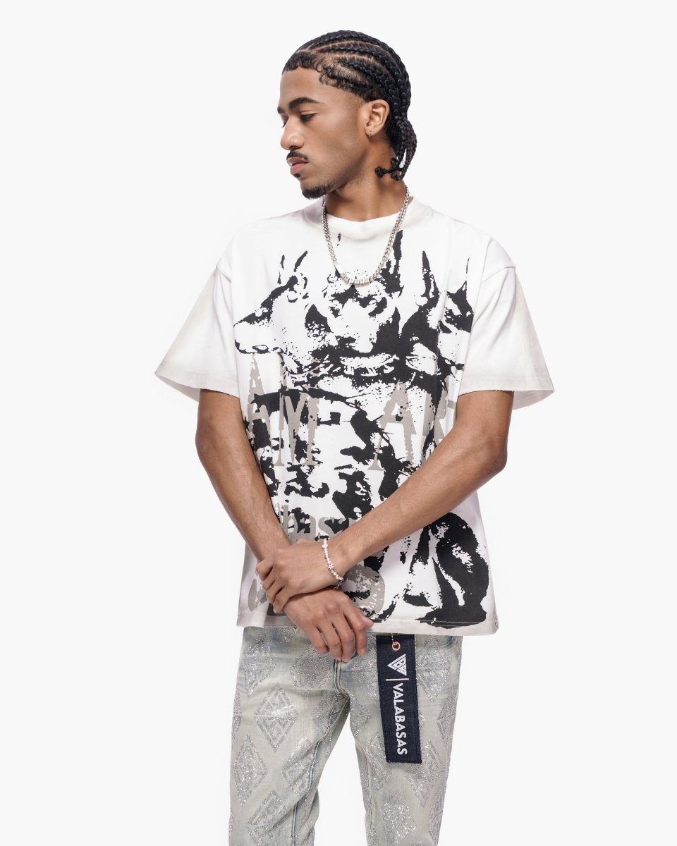 Valabasas Art Tee White