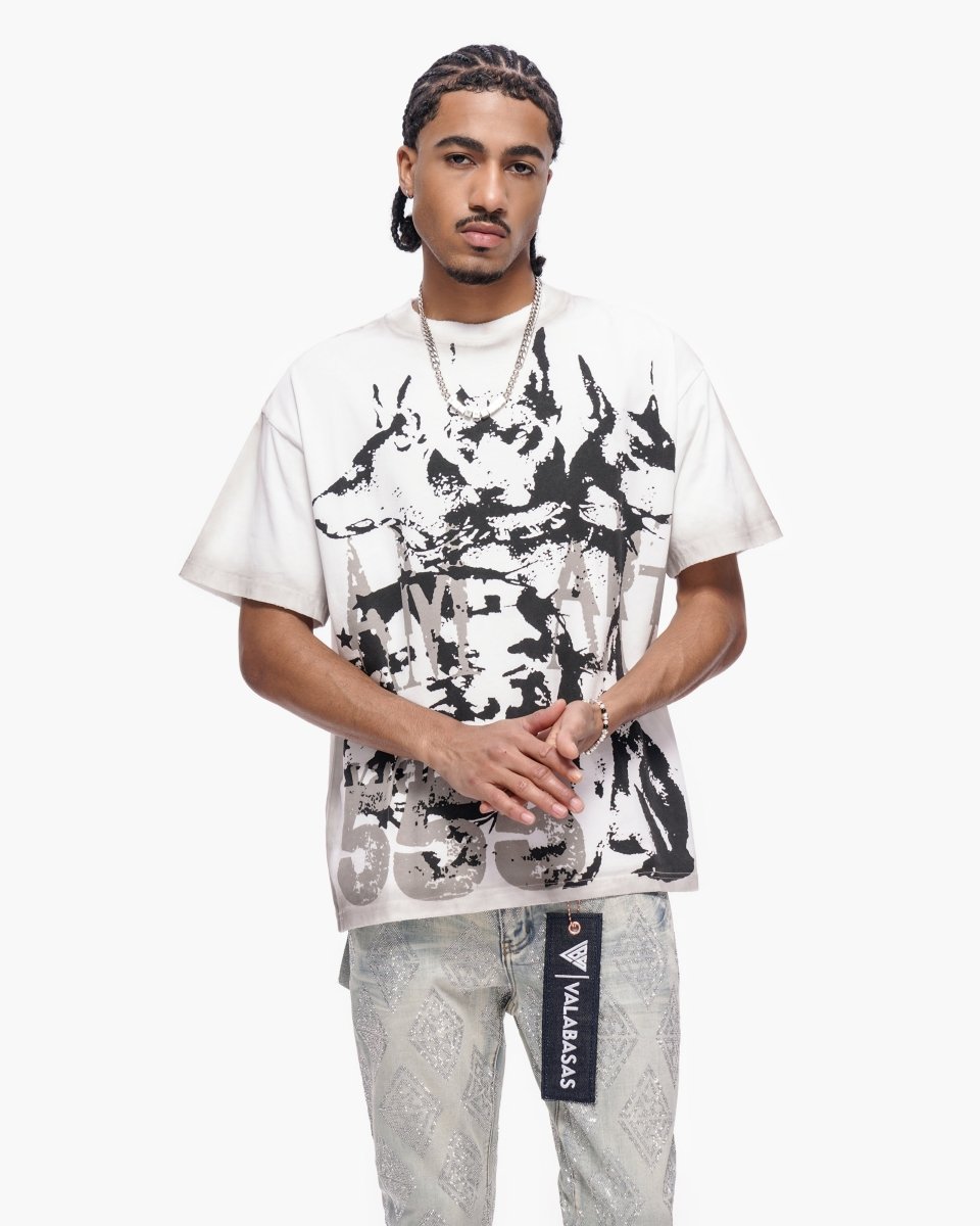 Valabasas Art Tee White