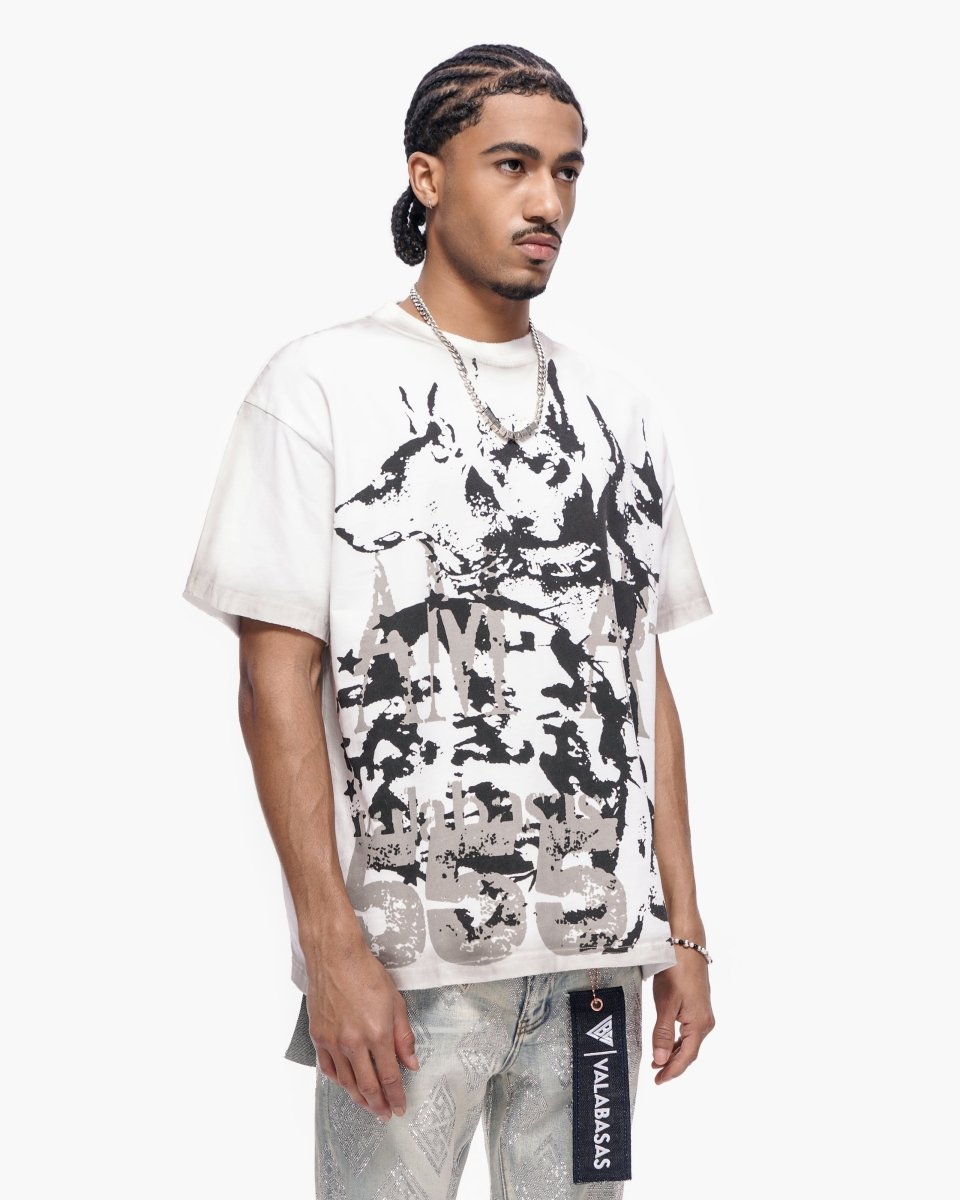 Valabasas Art Tee White