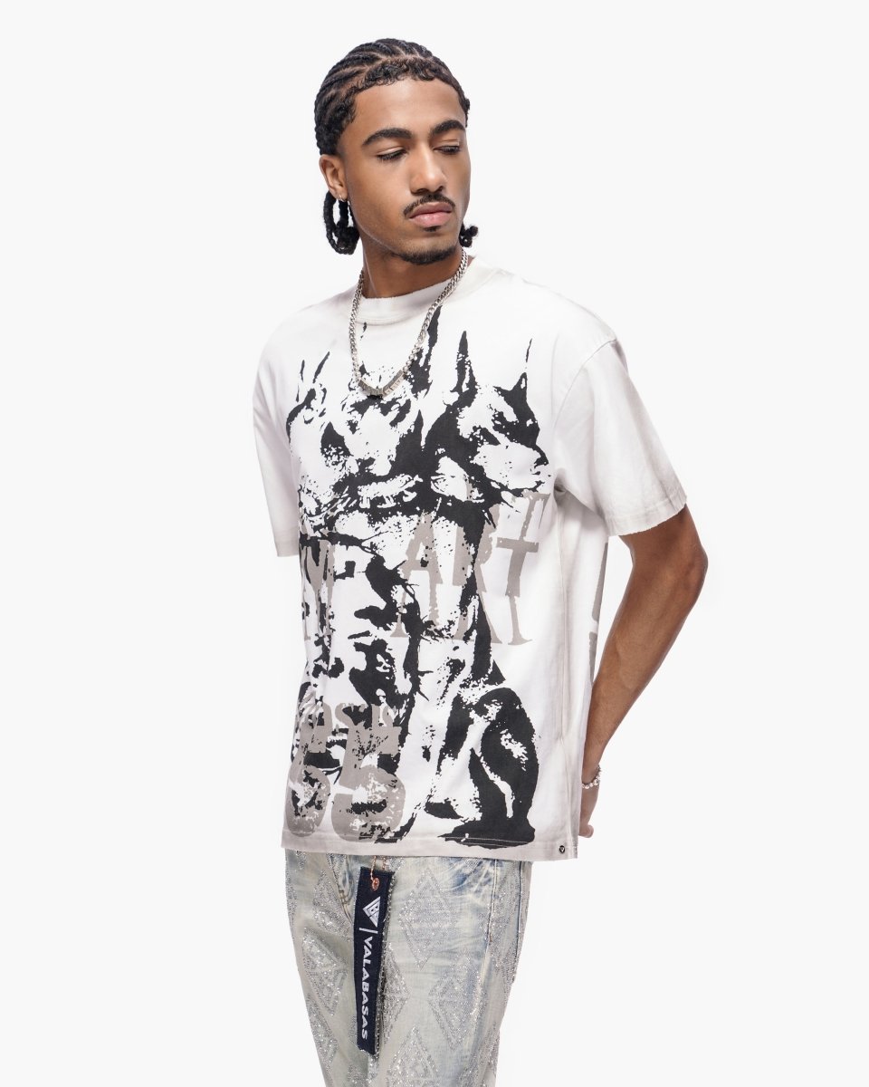 Valabasas Art Tee White