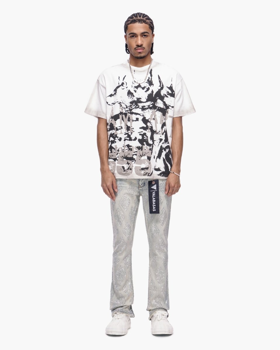 Valabasas Art Tee White