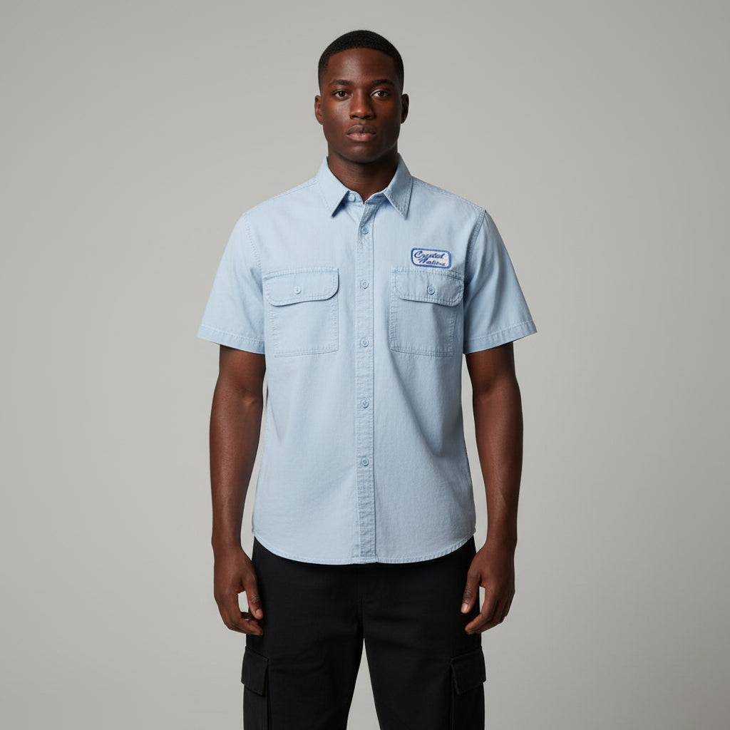 Liquid Crystal "Liquid Motors" Button-up Shirt