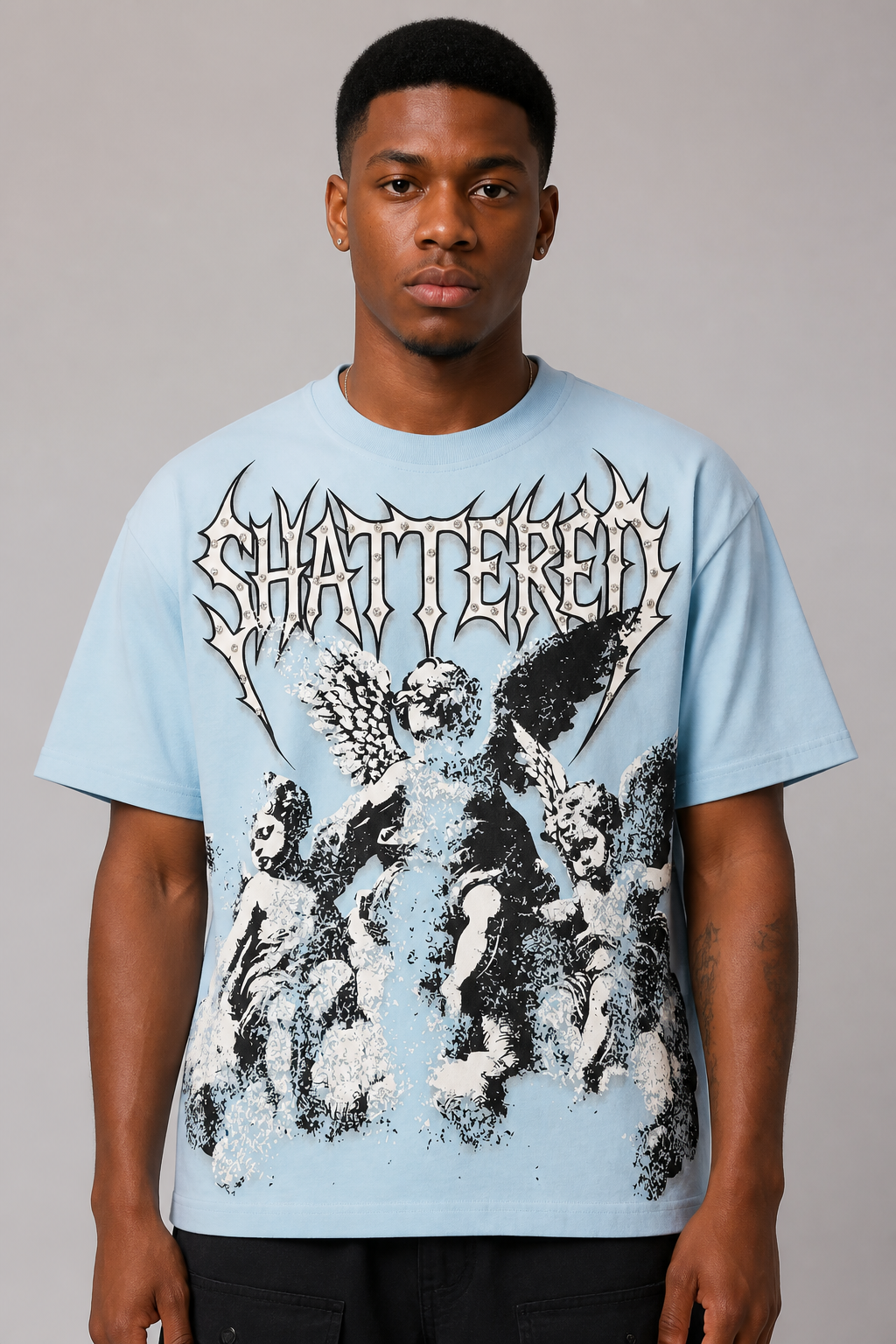 Shattered Hearts "Fallin Angels" Tee