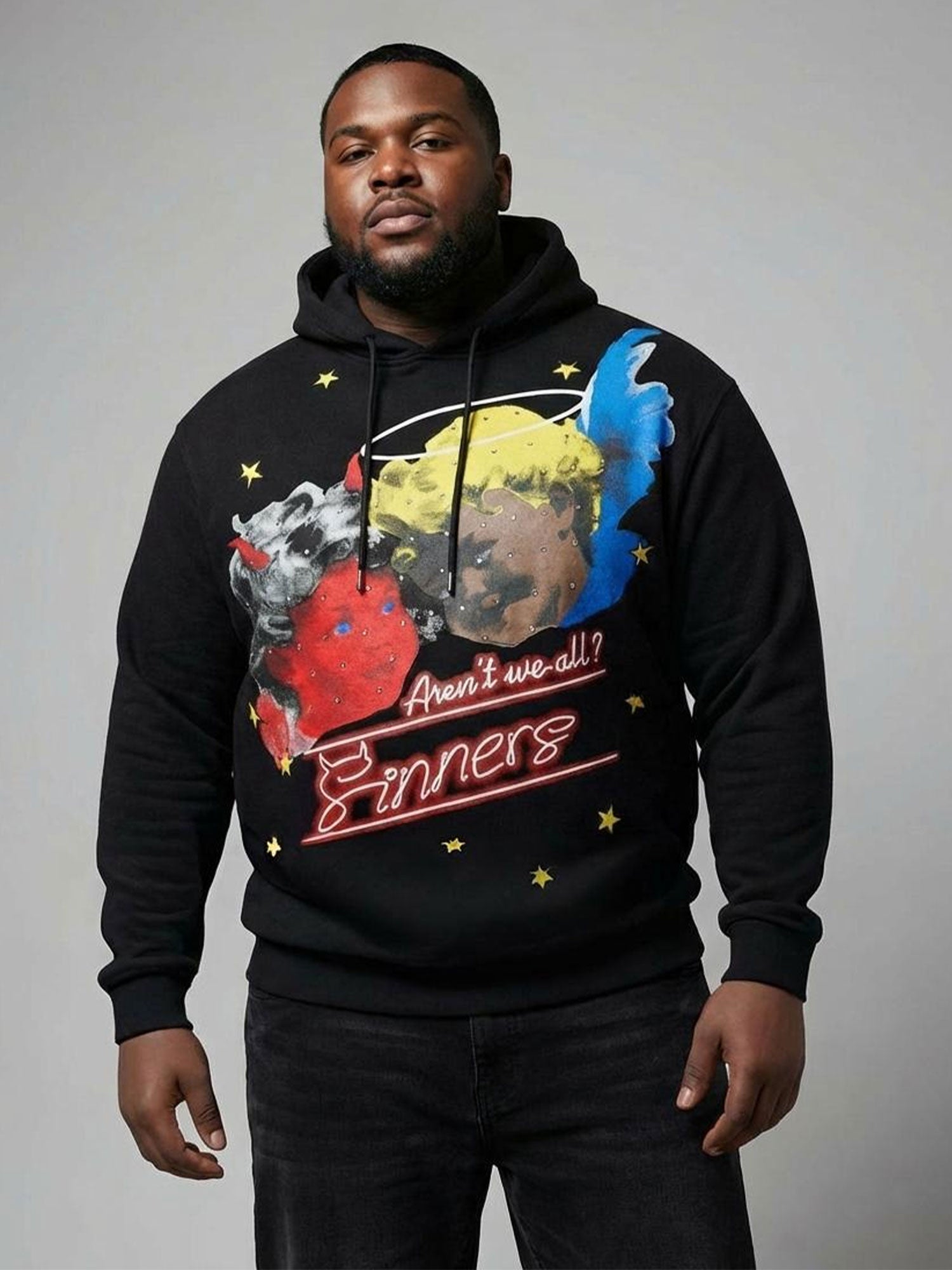 Frost "Sinners" Oversized Pullover Hoodie