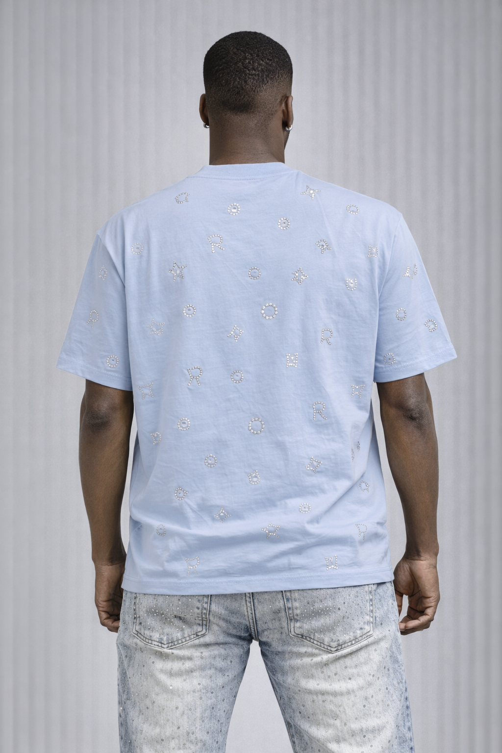 Reelistik "Allover" Rhinestone Heavy T-Shirt