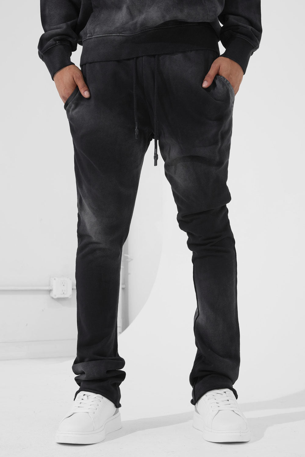 See You In Paradise Oasis Washed Pullover Hoodie & Stacked Pants Set