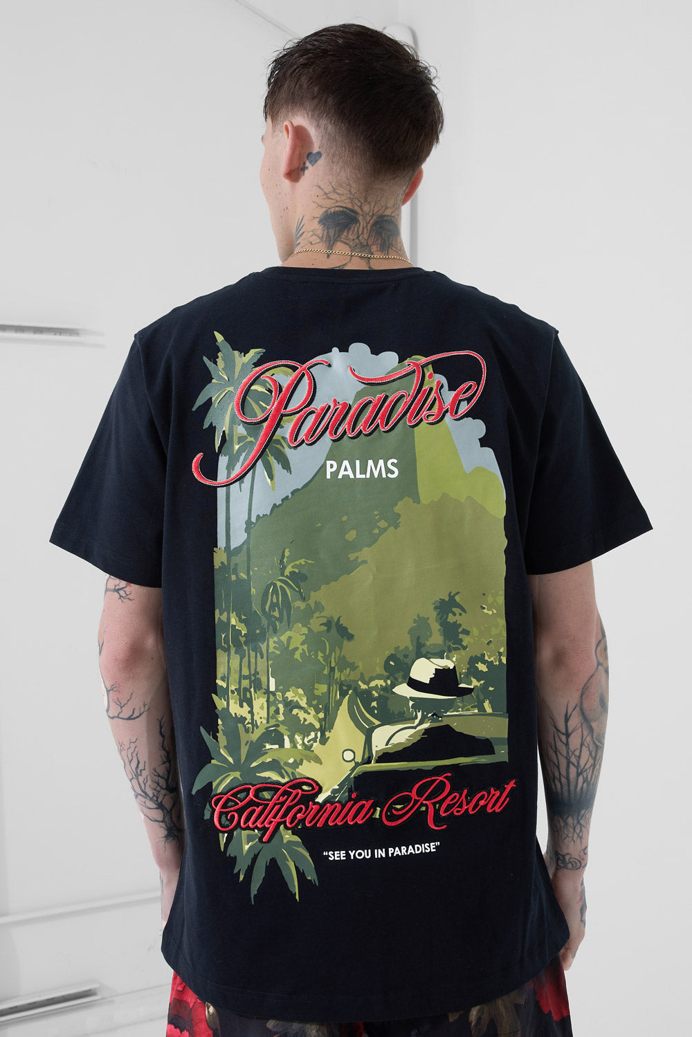 See You In Paradise Palm Shorts & T-Shirt