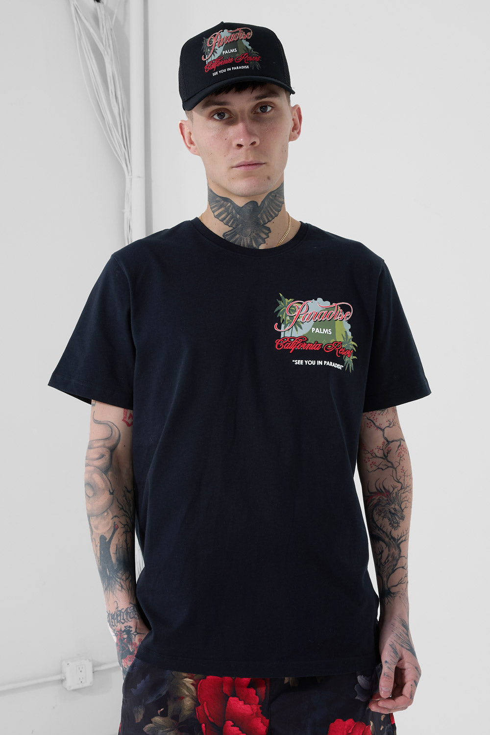 See You In Paradise Palm Shorts & T-Shirt