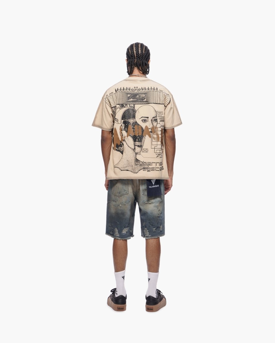 Valabasas Cyber Tee Khaki