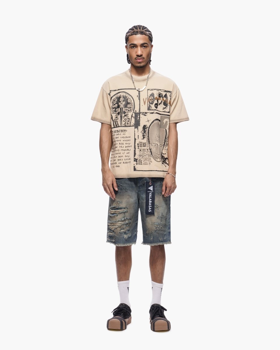 Valabasas Cyber Tee Khaki