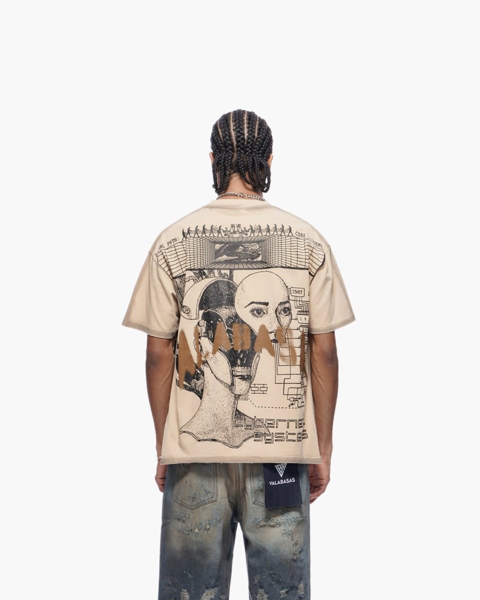 Valabasas Cyber Tee Khaki