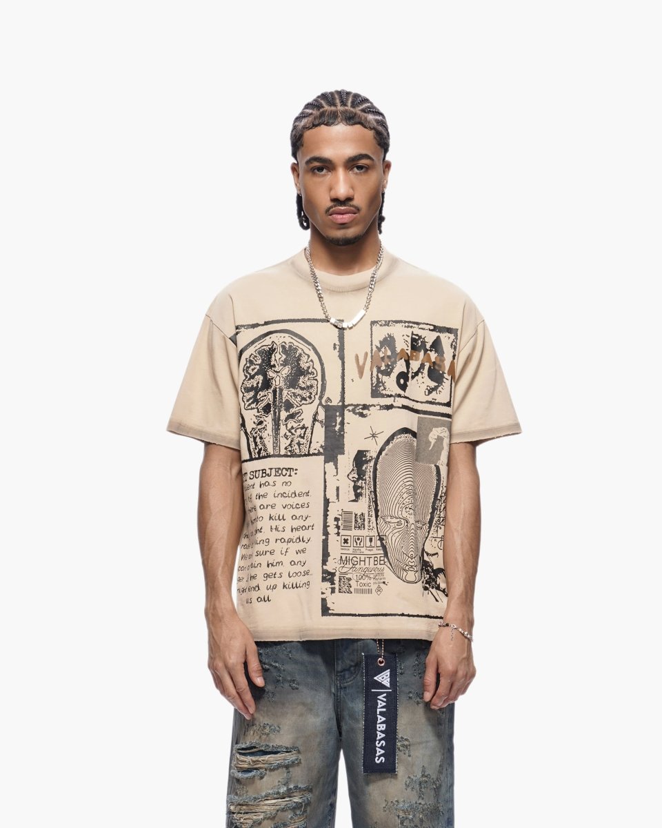 Valabasas Cyber Tee Khaki