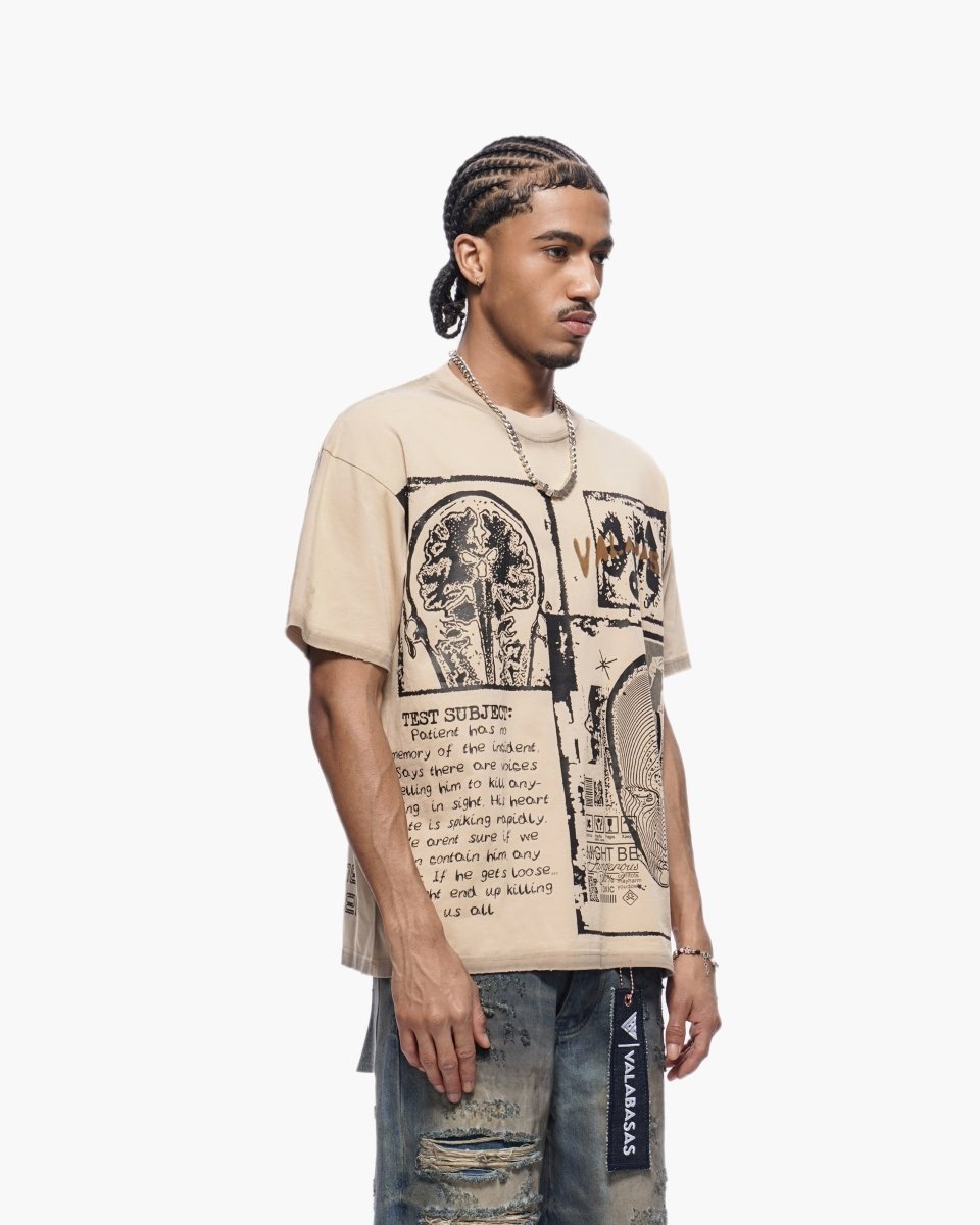 Valabasas Cyber Tee Khaki