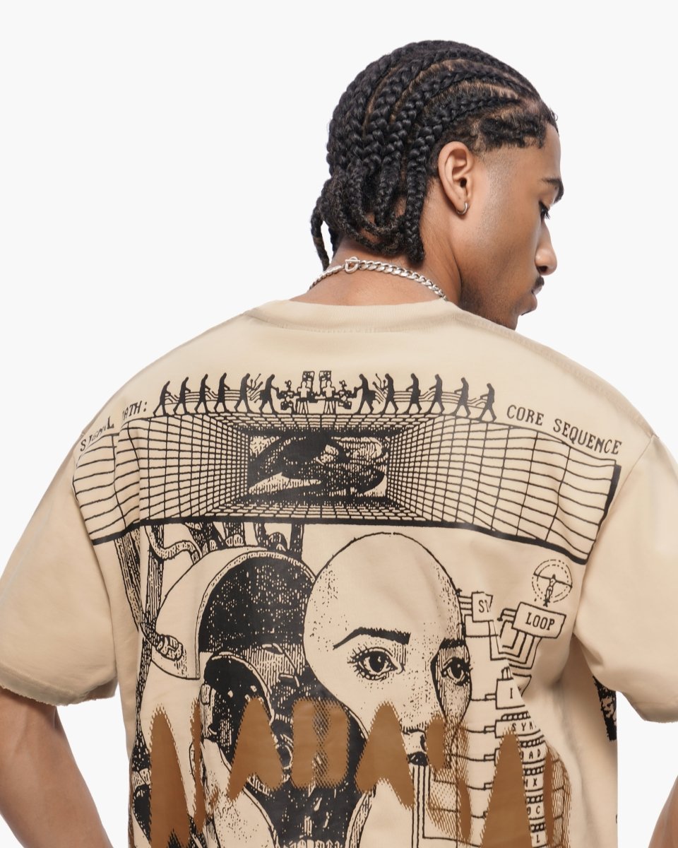Valabasas Cyber Tee Khaki