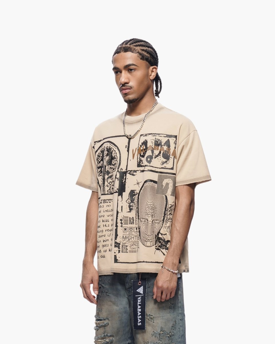 Valabasas Cyber Tee Khaki