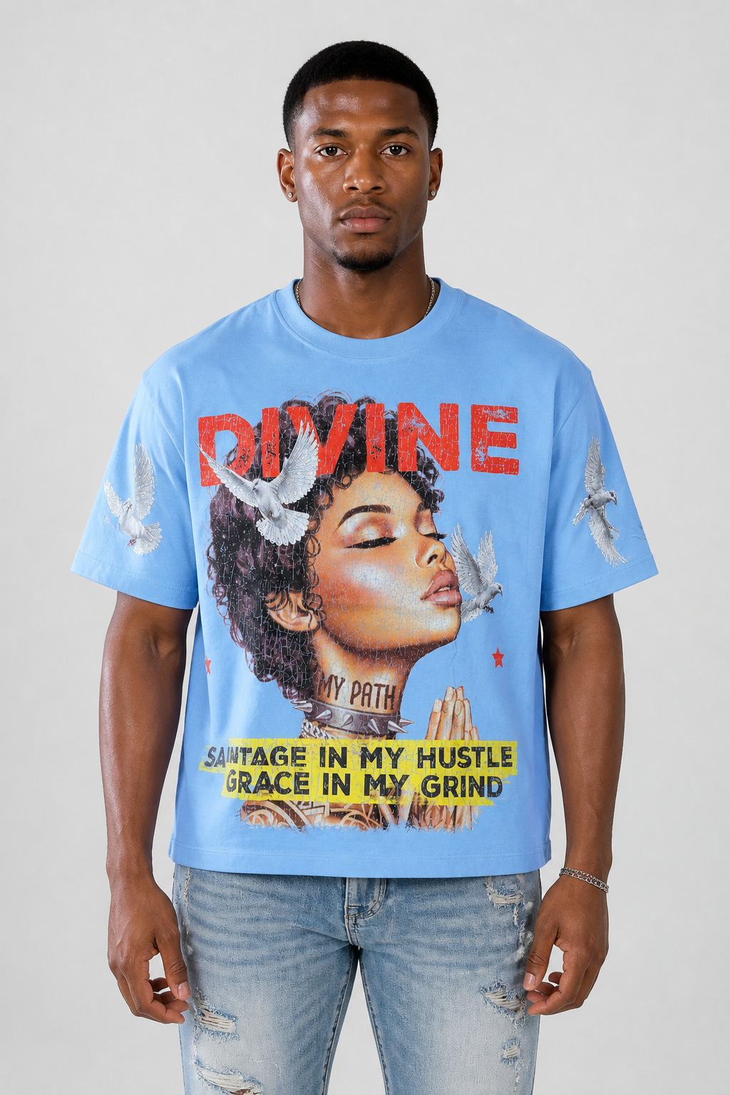 Roku Divine Relaxed Loose Fit Tee | Dress Code