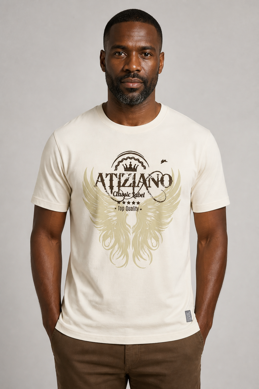 A. Tiziano "Wesley" Short Sleeve Tee