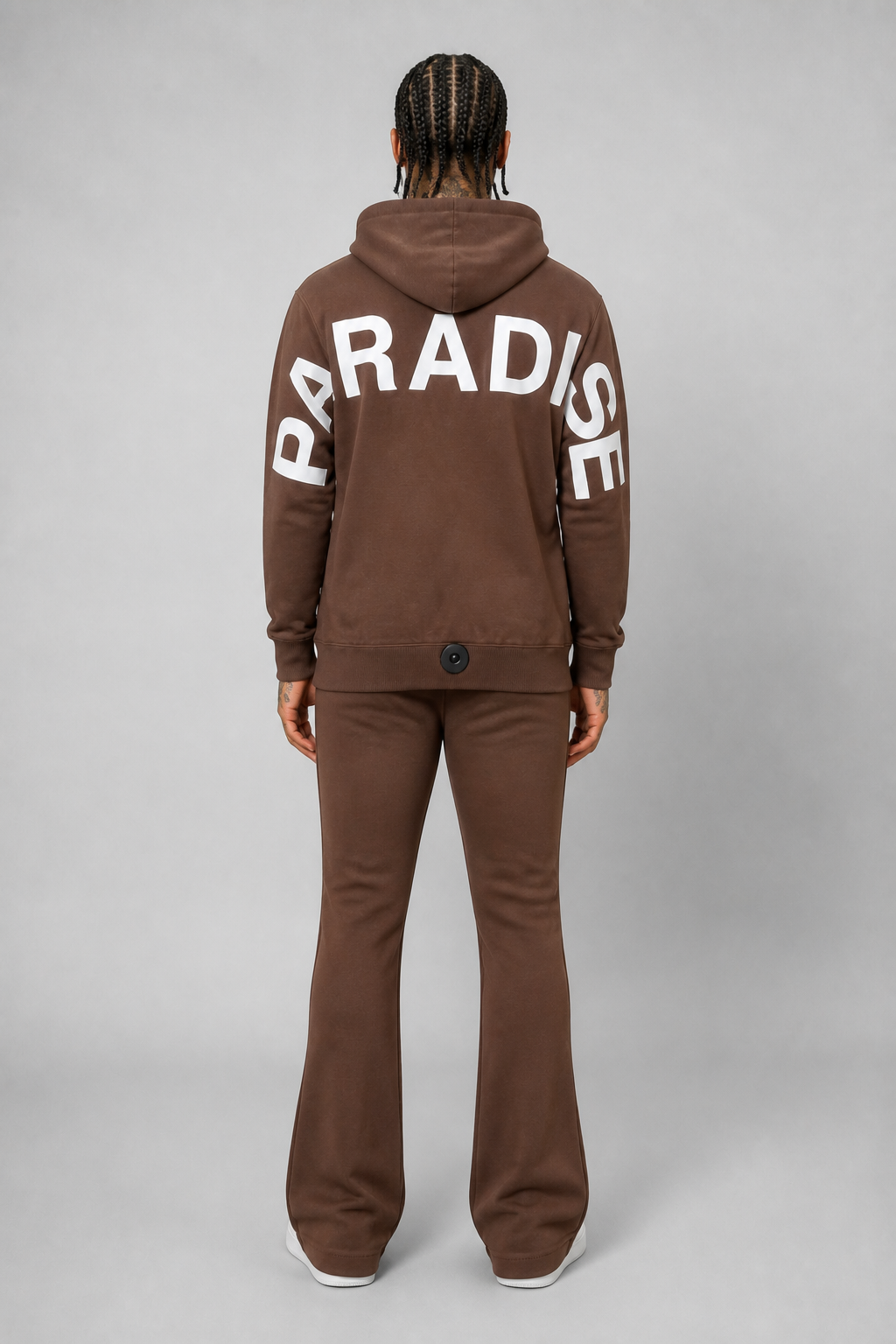 See You in Paradise Wingspan Jogging Suit - Brown