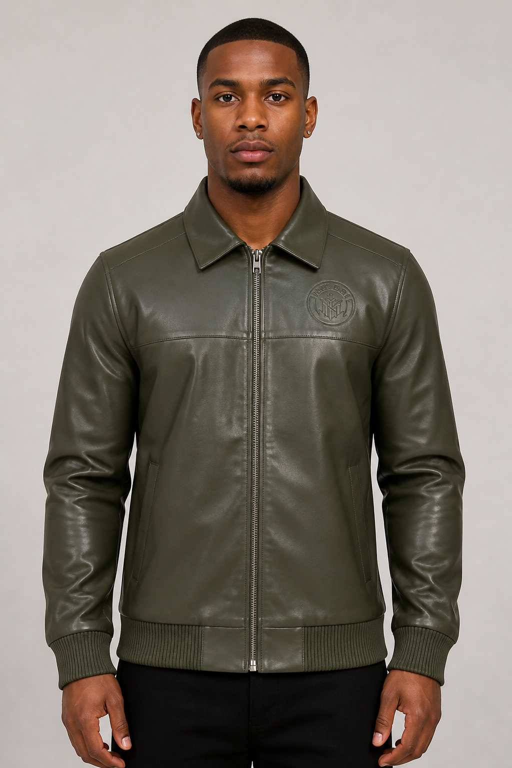 Makobi "Azzuri" PU Leather Jacket