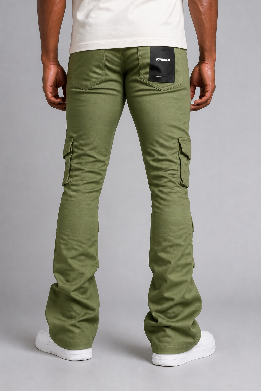 Kindred Stack Utility Cargo Coated jeans