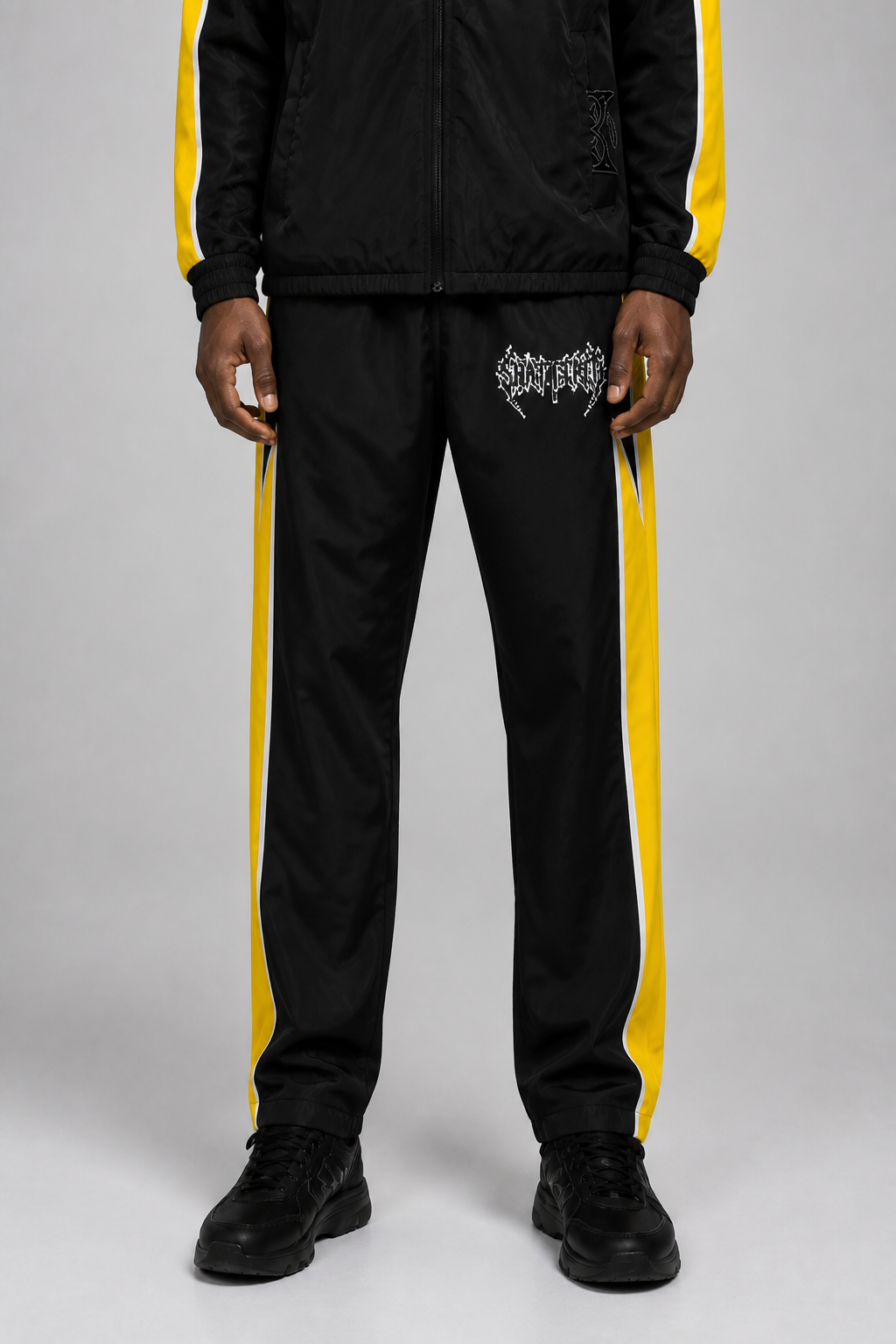 Shattered Hearts Nylon Track Suit