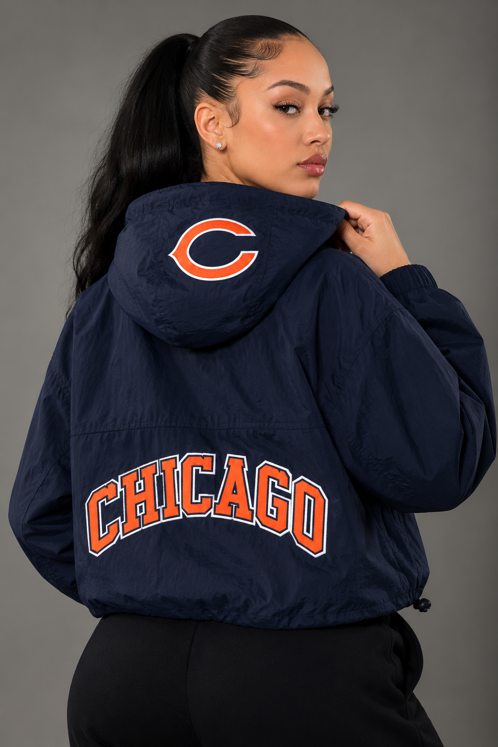 Pro Standard Women's Chicago Bears Windbreaker Jacket