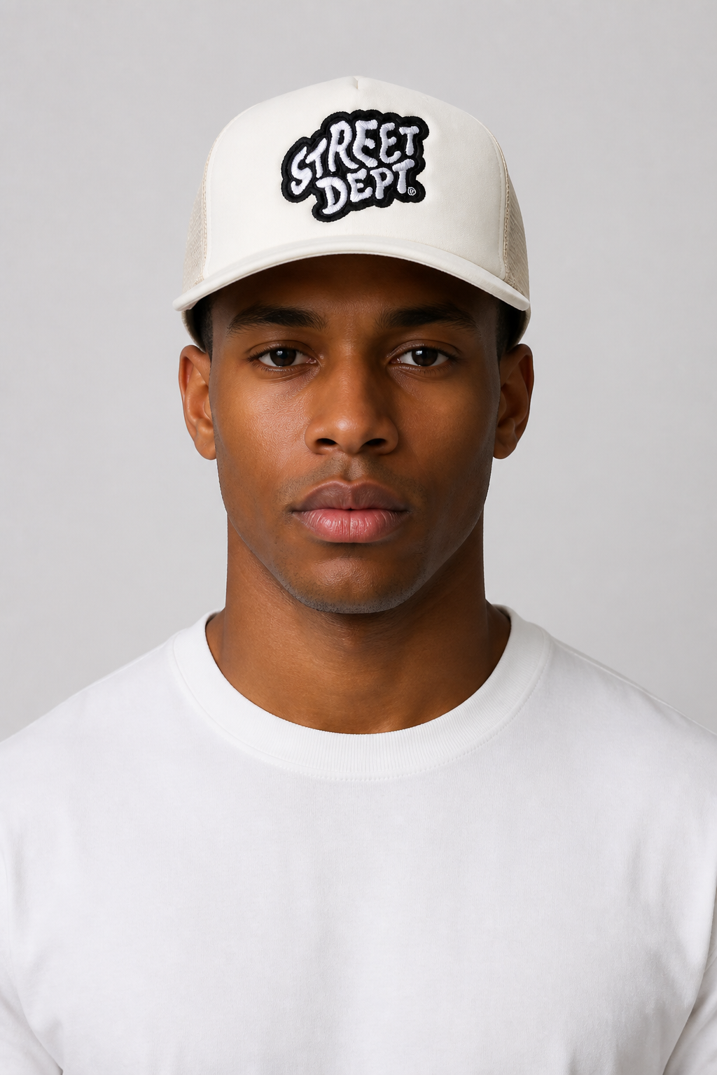 Street Dept Wavy Print Trucker Hat