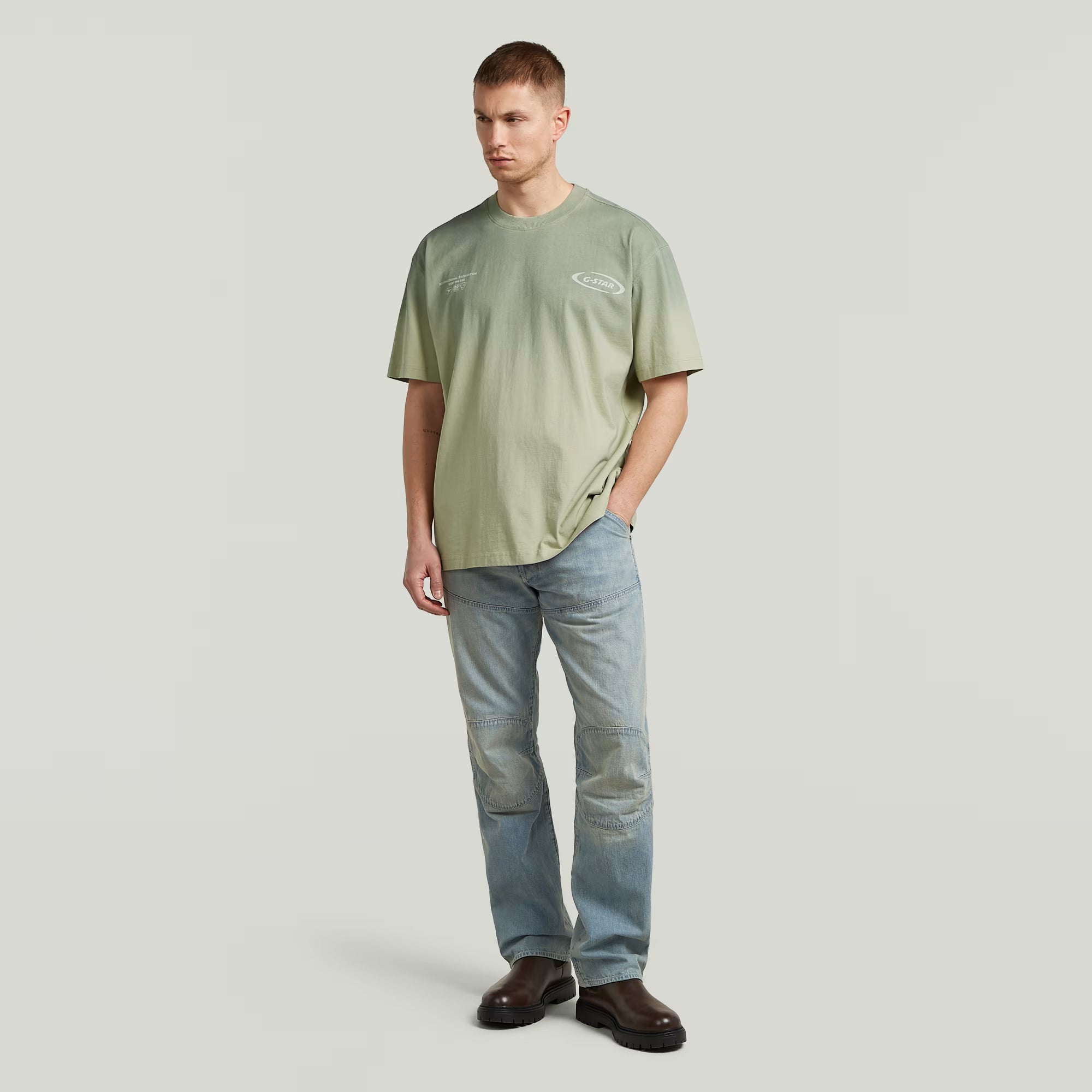 G-Star Sprayed Relaxed Logo T-Shirt