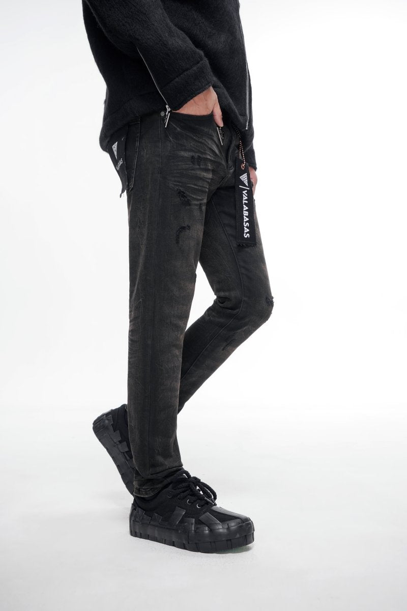 Valabasas Greed Skinny Black Washed