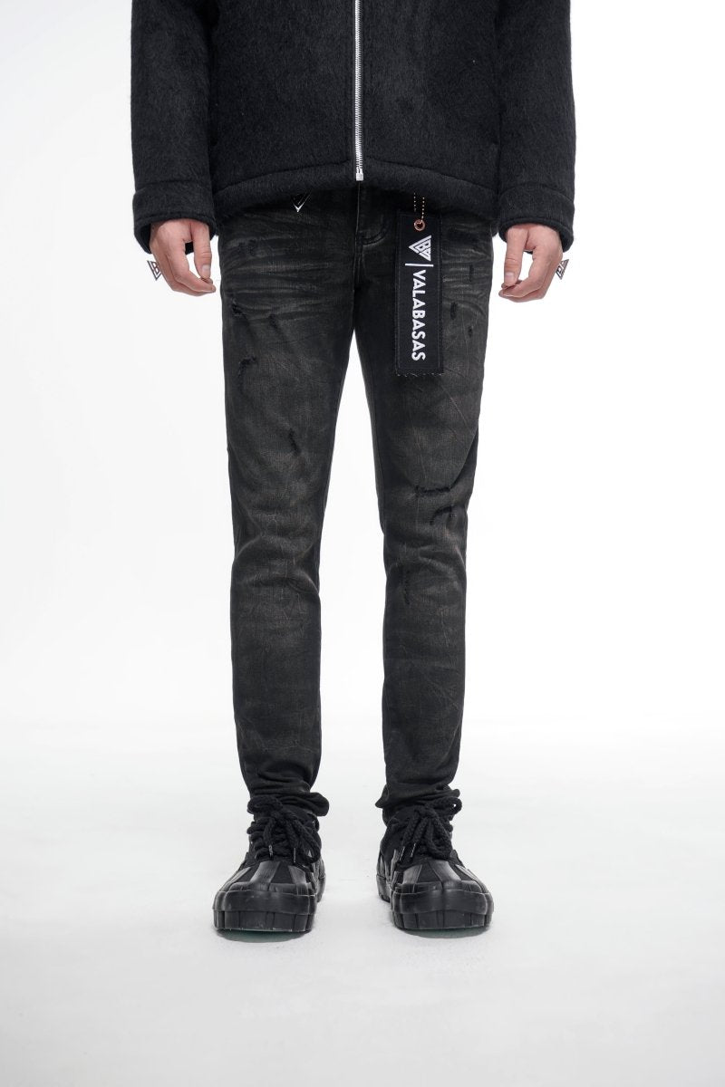 Valabasas Greed Skinny Black Washed