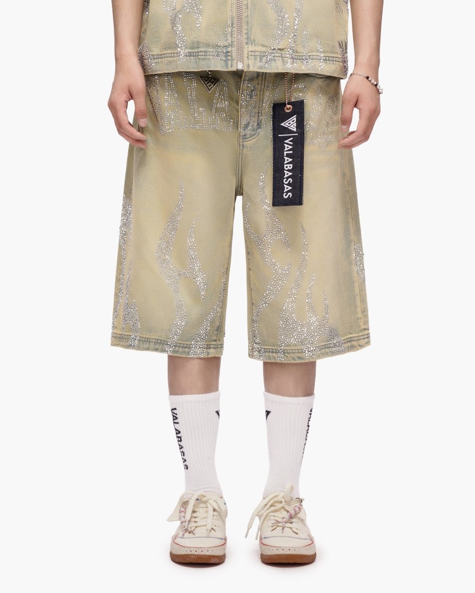 Valabasas "Haste" Denim Woven Jorts