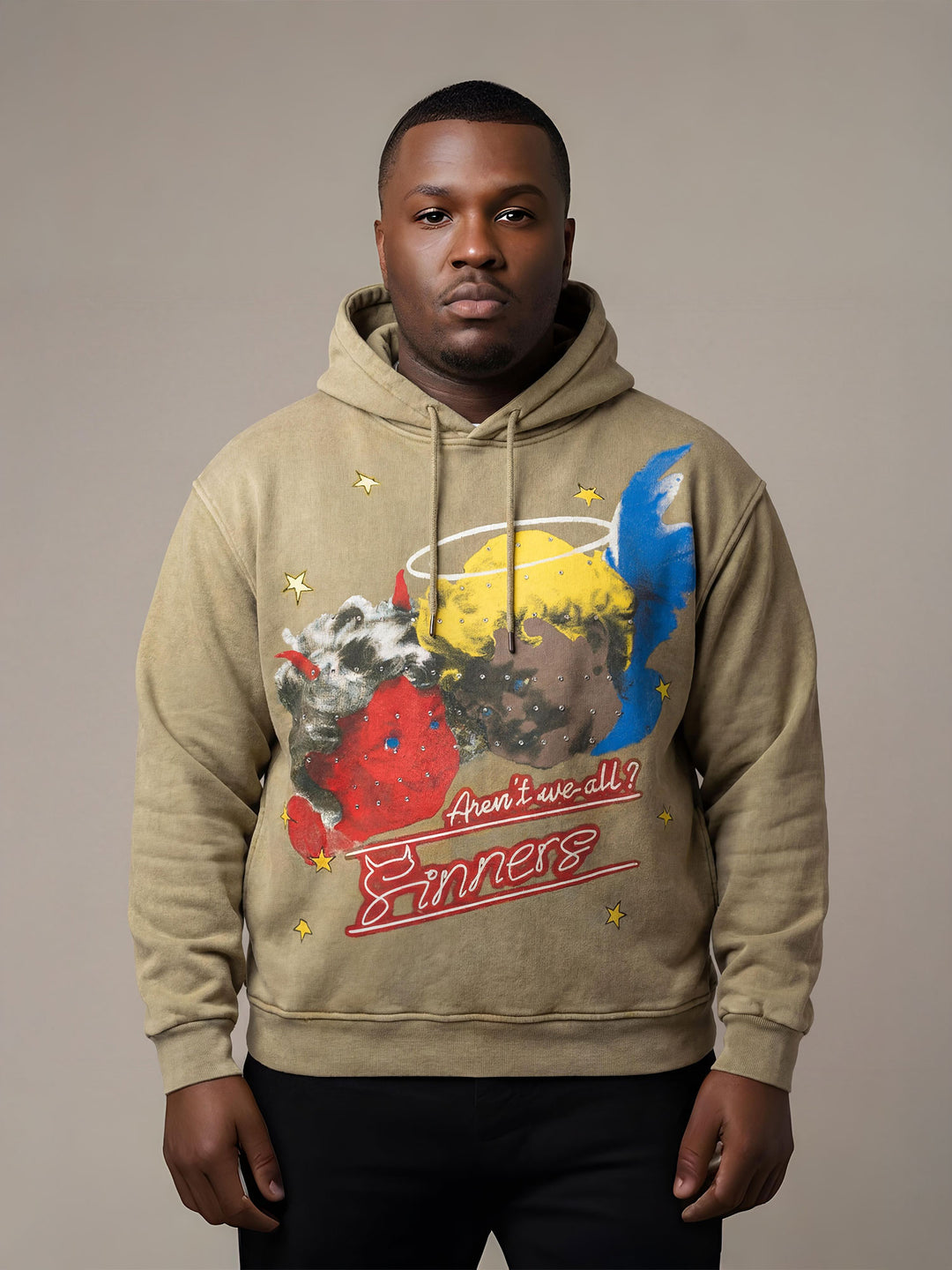 Frost "Sinners" Oversized Pullover Hoodie
