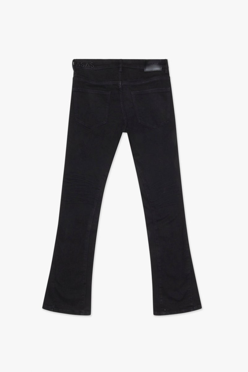 Valabasas "Mr Stacked" Plain Denim Jean - Black