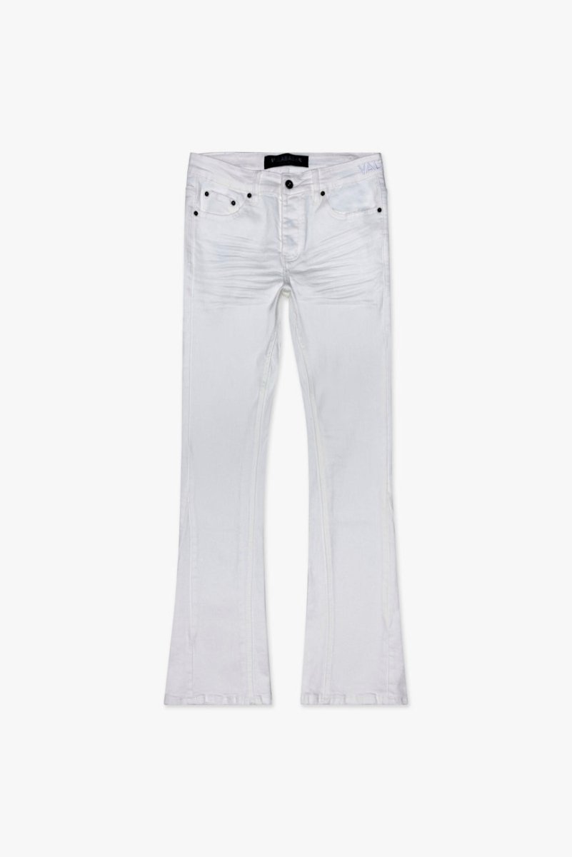 Valabasas "Mr Stacked" Plain Denim Jeans - White
