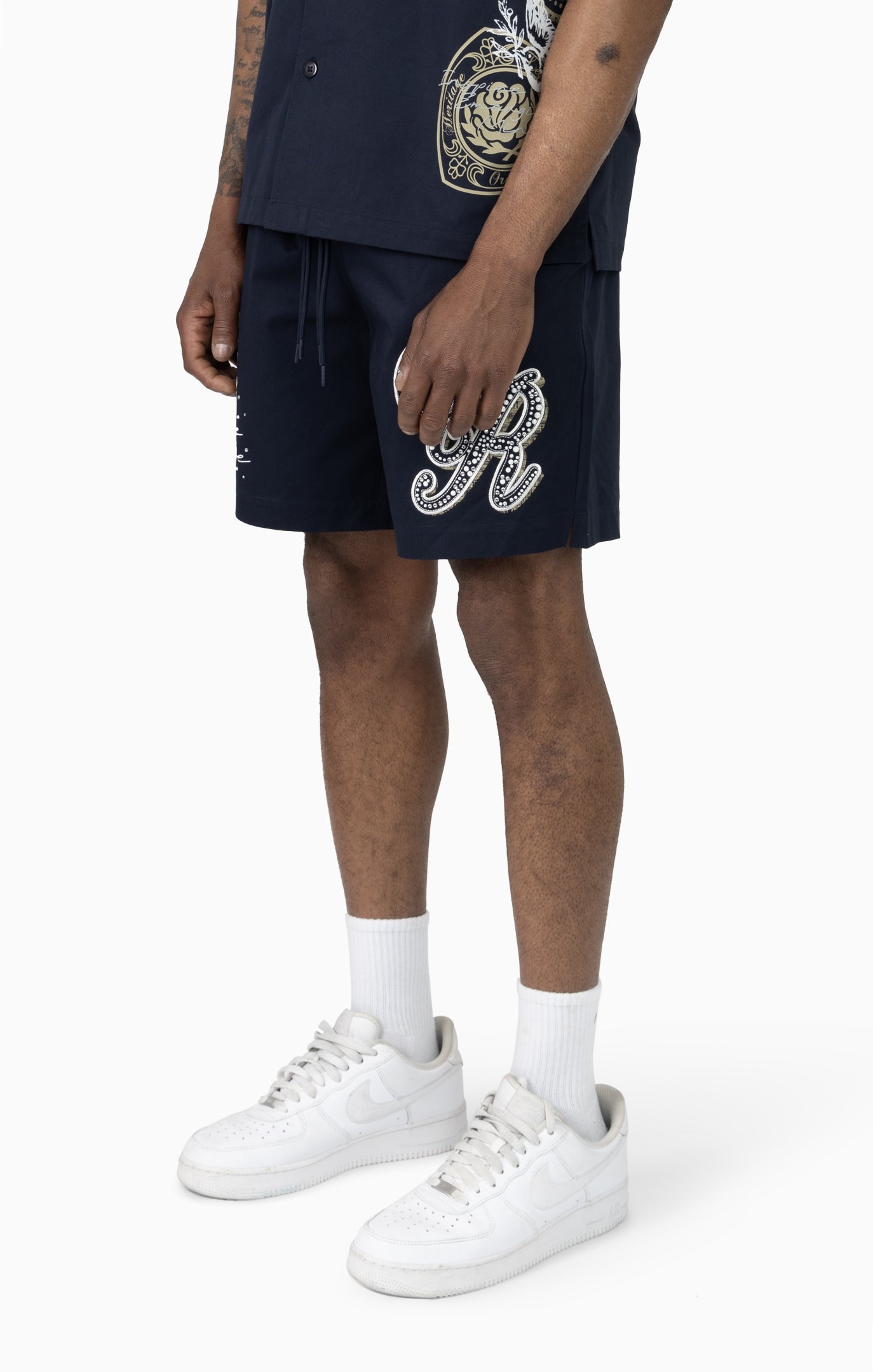 Smoke Rise "Visionary" Woven Short Set