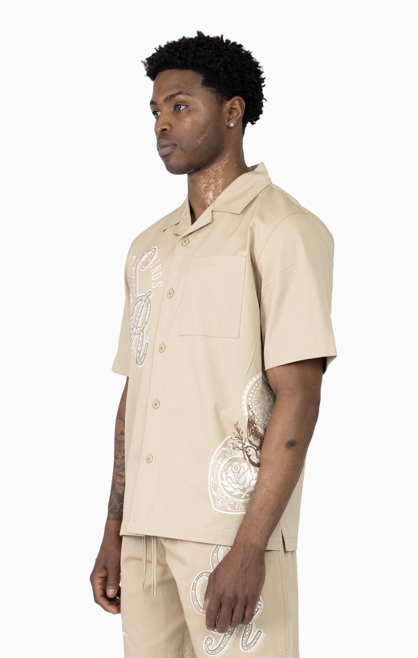 Smoke Rise "Visionary" Woven Short Set
