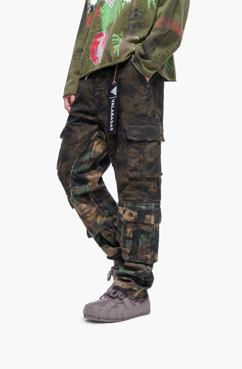 Valabasas Sprawl Straight Camo Jeans
