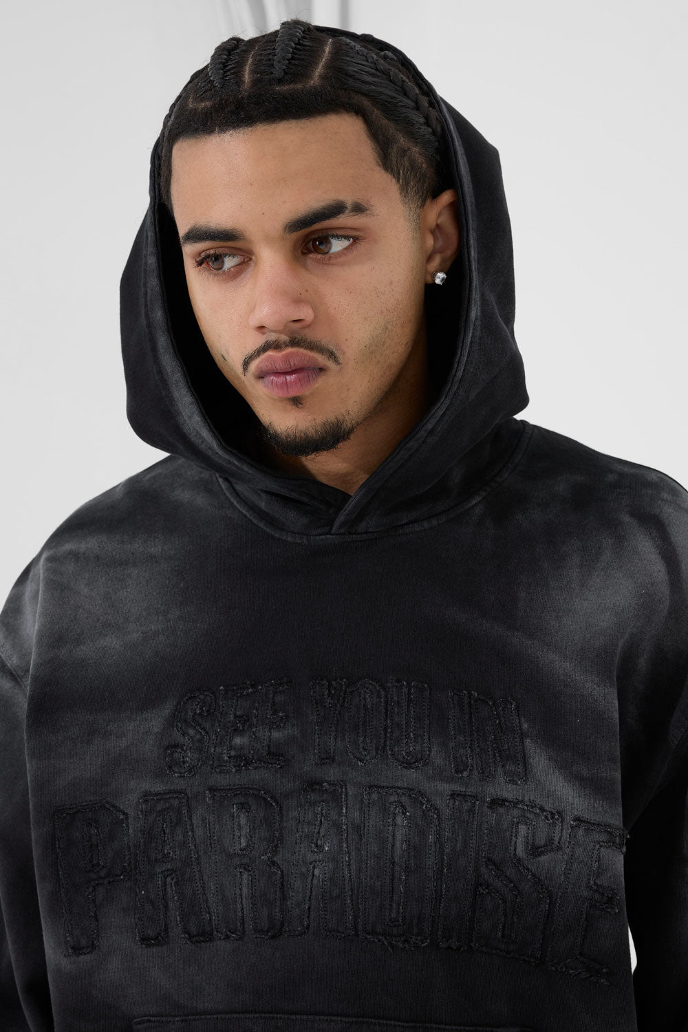 See You In Paradise Oasis Washed Pullover Hoodie & Stacked Pants Set