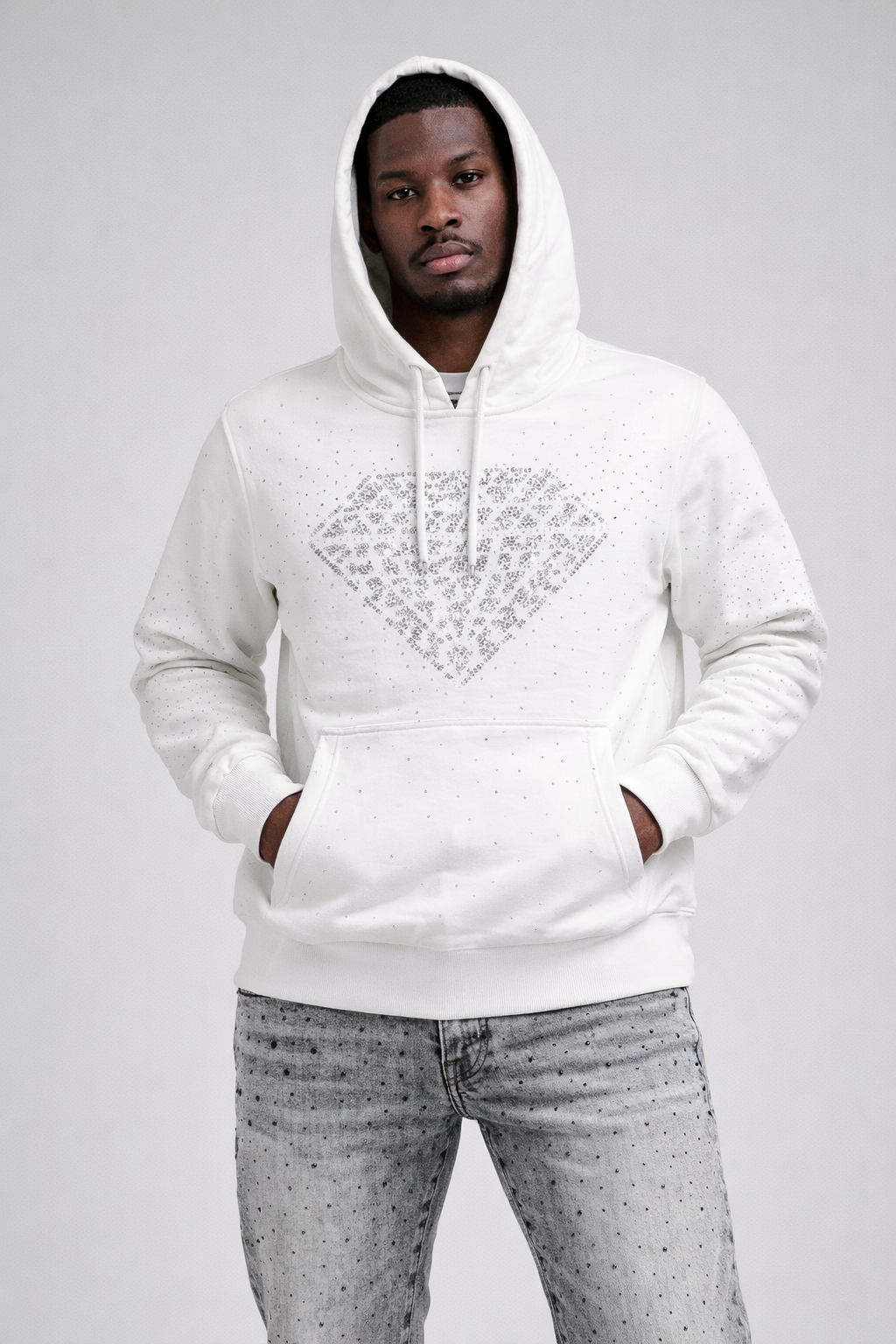 Reelistik "Life is Good" Rhinestone Hoodie