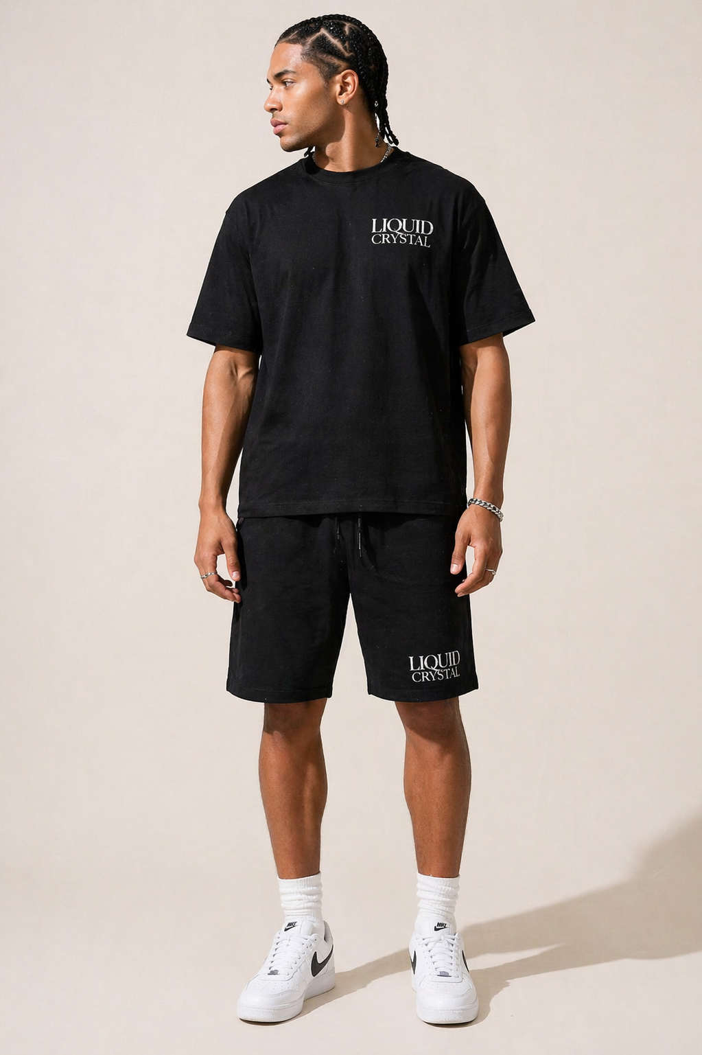Liquid Crystal Silicon Logo Short Set